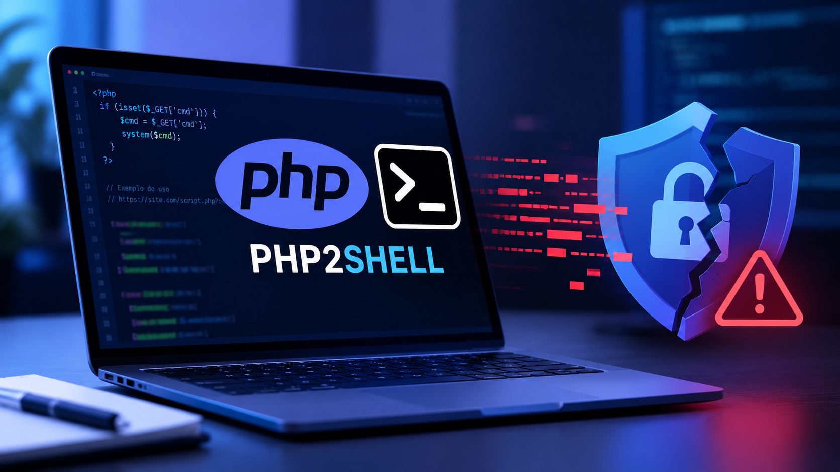 PHP2Shell e o rompimento do escudo de segurança